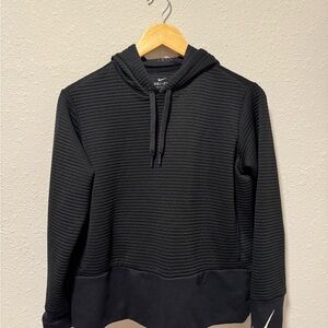 Nike Women’s Dri-Fit Ribbed Black Hoodie